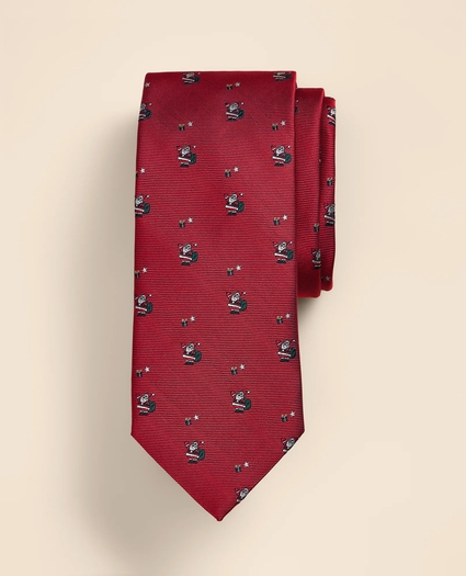 Silk Santa Tie