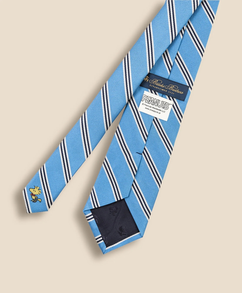 Brooks Brothers x PEANUTS Silk Mini BB#1 Rep Stripe Tie, image 2