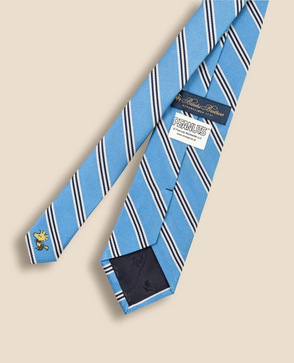 Brooks Brothers x PEANUTS Silk Mini BB#1 Rep Stripe Tie, image 2