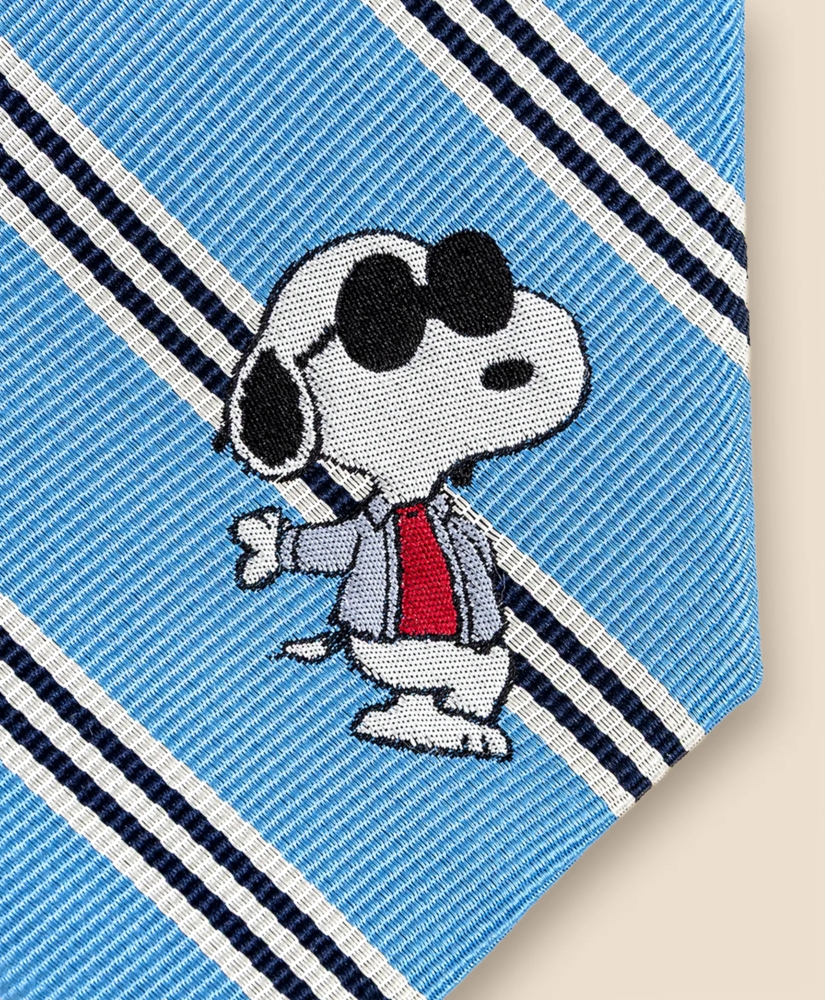 Brooks Brothers x PEANUTS Silk Mini BB#1 Rep Stripe Tie, image 3
