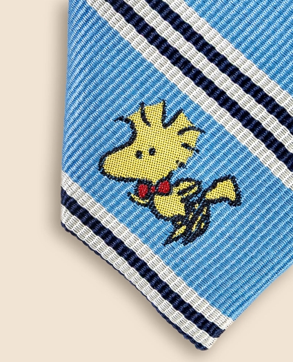Brooks Brothers x PEANUTS Silk Mini BB#1 Rep Stripe Tie, image 4