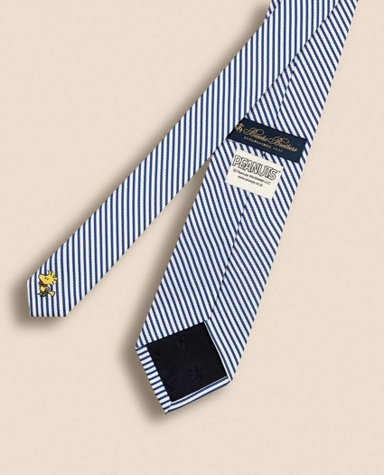 Brooks Brothers x PEANUTS Cotton Seersucker Tie, image 2