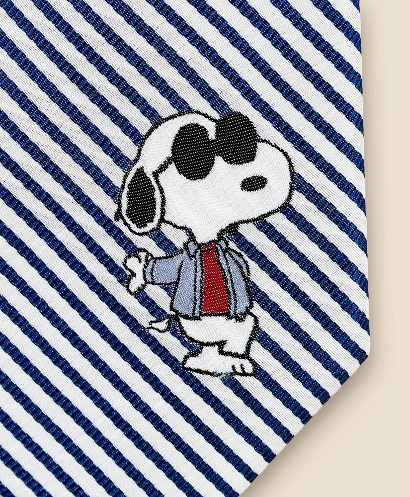 Brooks Brothers x PEANUTS Cotton Seersucker Tie, image 3