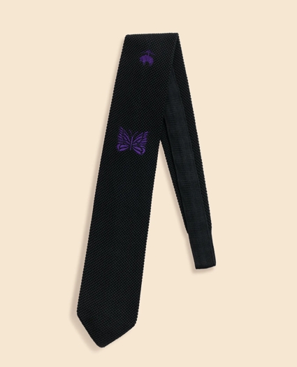 Brooks Brothers x NEEDLES Silk GF Papillon Knit Tie, image 1