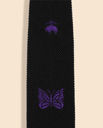 Brooks Brothers x NEEDLES Silk GF Papillon Knit Tie, image 3