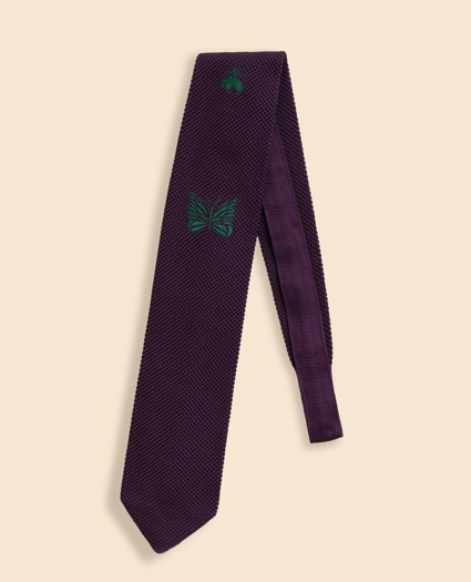 Brooks Brothers x NEEDLES Silk GF Papillon Knit Tie, image 1