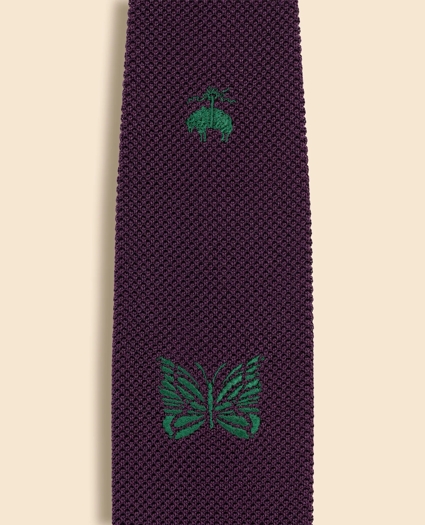 Brooks Brothers x NEEDLES Silk GF Papillon Knit Tie, image 3