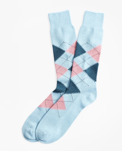 Argyle Crew Socks