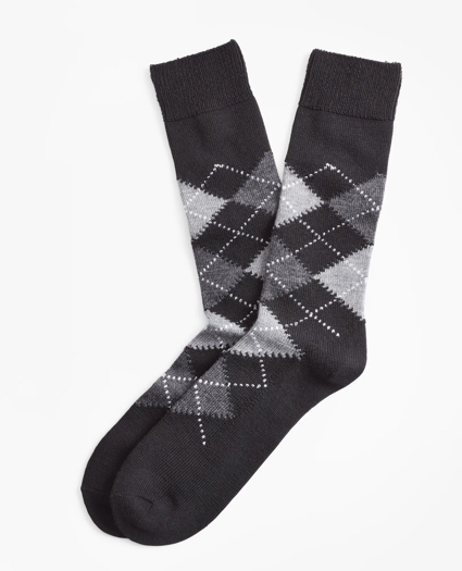 Argyle Crew Socks