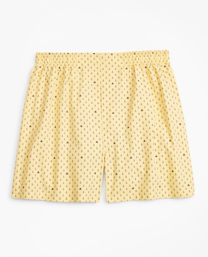 Traditional Fit Anchor and Fleece Boxers, image 1