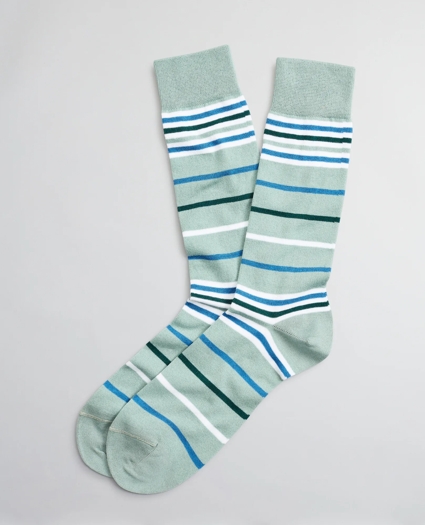 Stripe Crew Socks