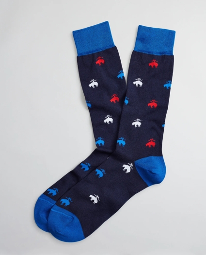 Patriotic Fleece Crew Socks