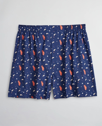 Traditional Fit Golf Motif Boxers