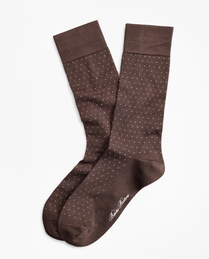 Polka Dot Crew Socks