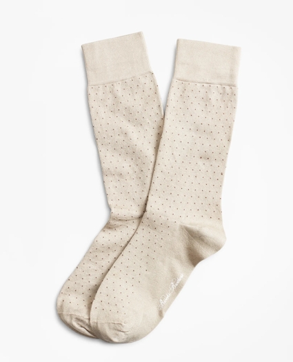 Polka Dot Crew Socks