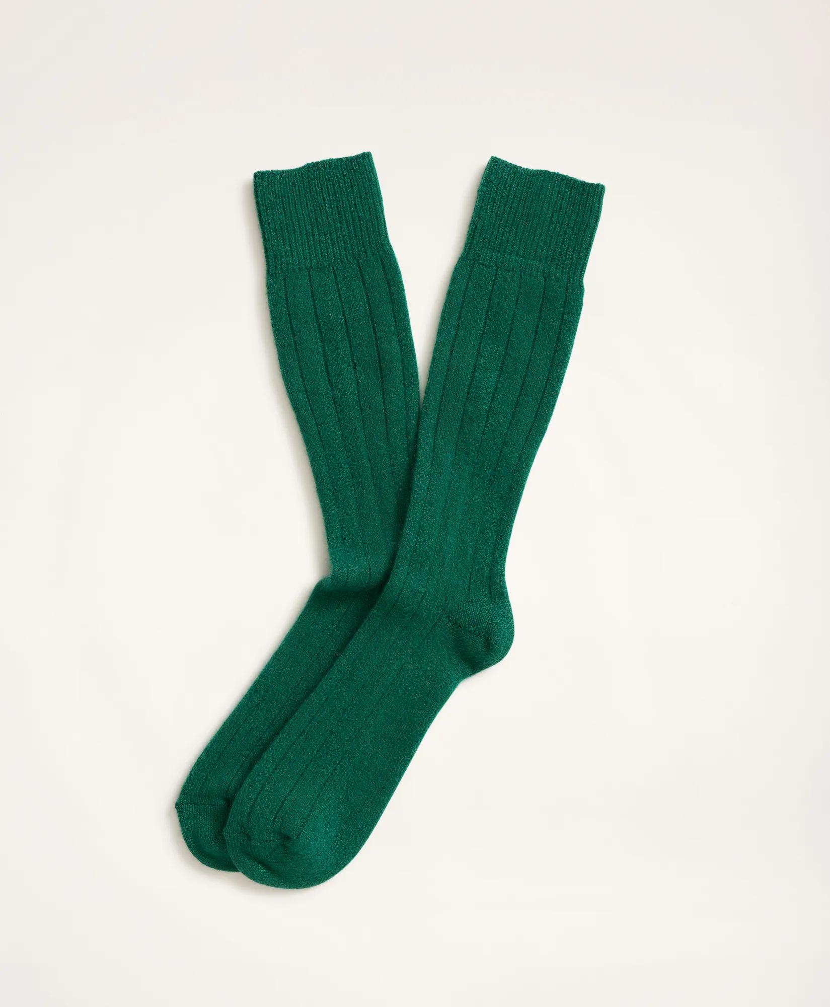 Cashmere Crew Socks, image 1