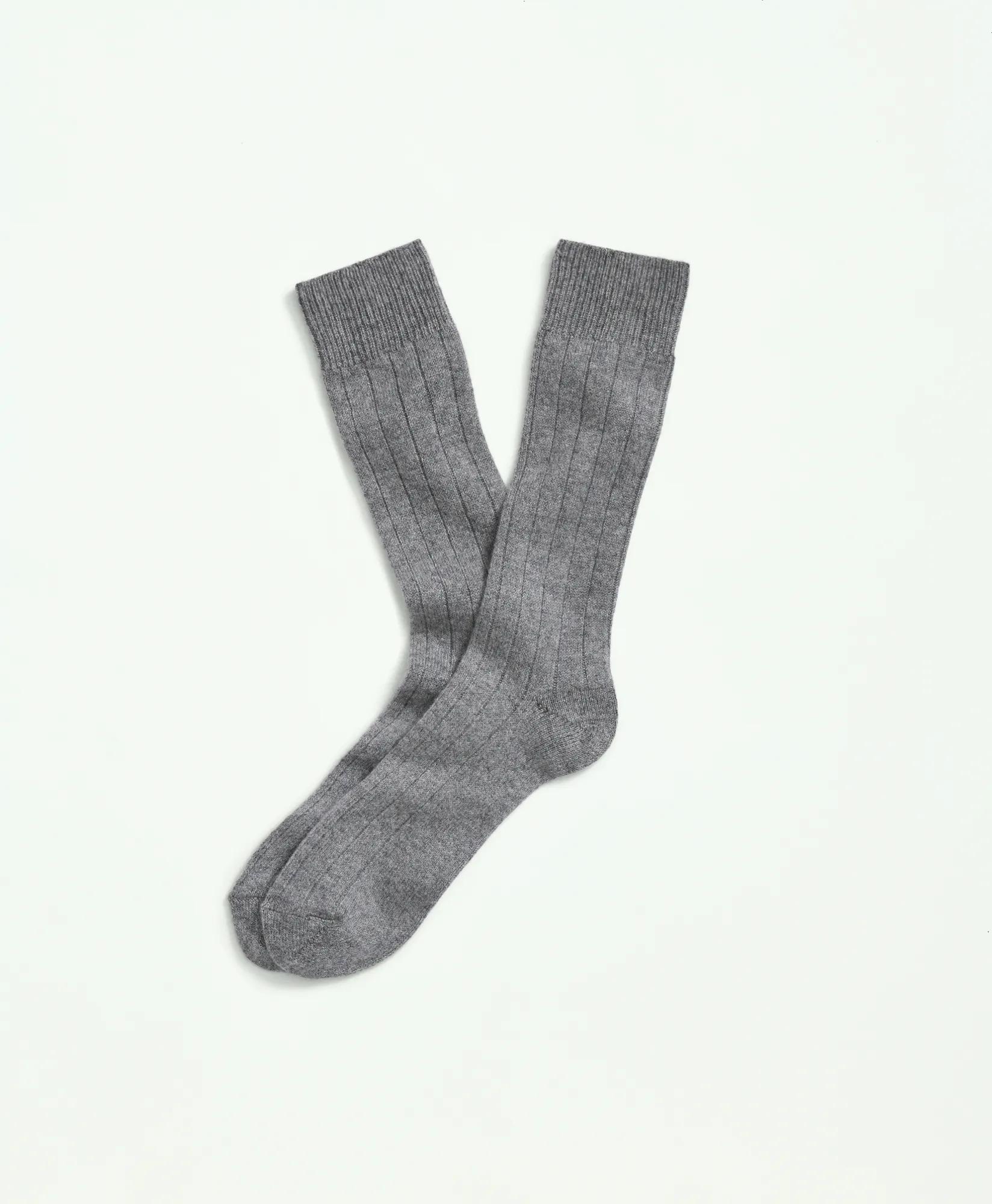 Cashmere Crew Socks, image 1