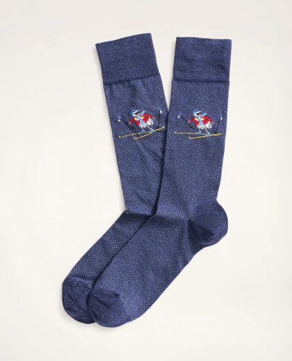 Skiing Henry Crew Socks