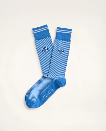 Nautical Stripe Crew Socks