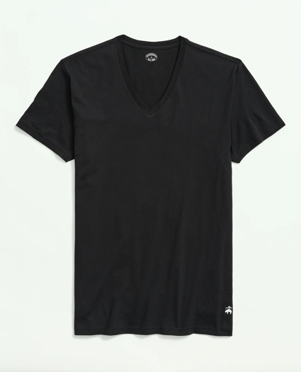 Supima&reg; Cotton V-Neck Undershirt-3 Pack, image 1