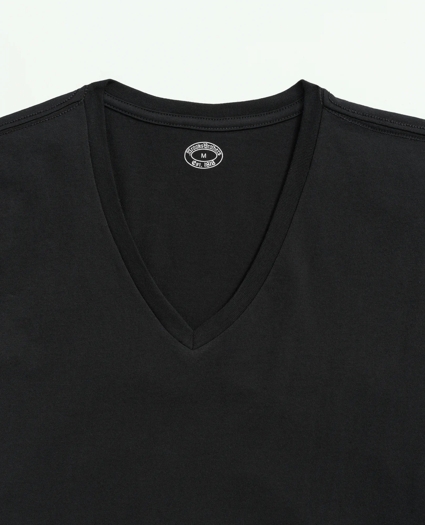 Supima® Cotton V-Neck Undershirt-3 Pack, image 2