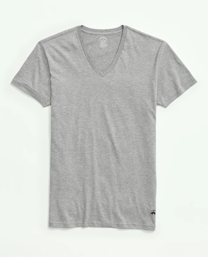 Supima® Cotton V-Neck Undershirt-3 Pack, image 2