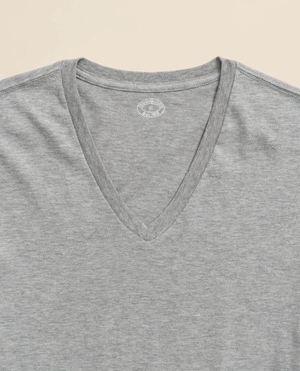 Supima&reg; Cotton V-Neck Undershirt-3 Pack, image 3
