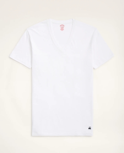 Supima® Cotton V-Neck Undershirt-3 Pack, image 1