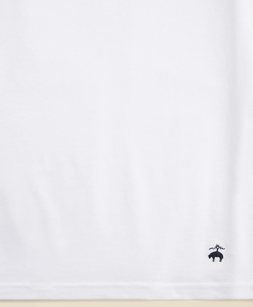 Supima&reg; Cotton V-Neck Undershirt-3 Pack, image 3