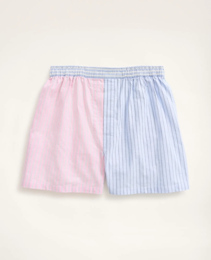 Oxford Fun Stripe Boxers, image 1