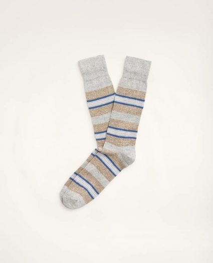 Multi-Stripe Crew Socks