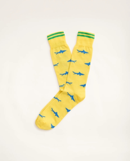 Tipped Shark Crew Socks