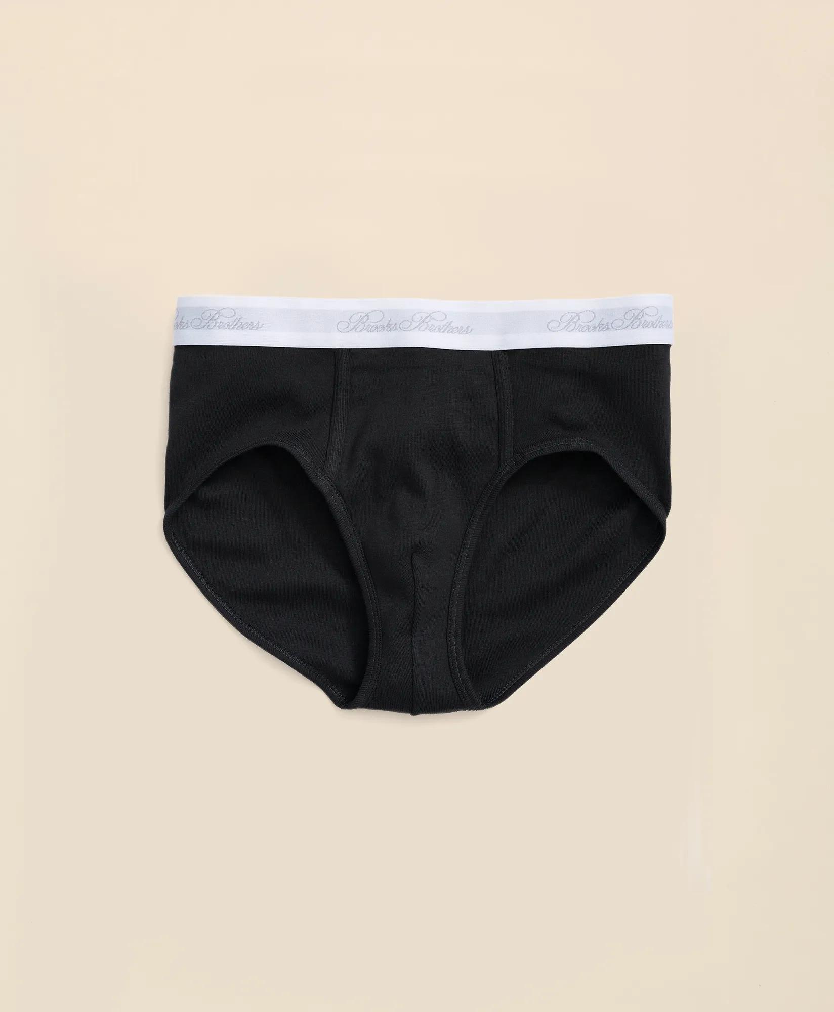 Supima&reg; Cotton Low-Rise Briefs - 3 Pack, image 2