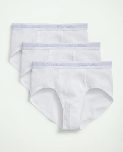 Supima® Cotton Low-Rise Briefs - 3 Pack, image 1