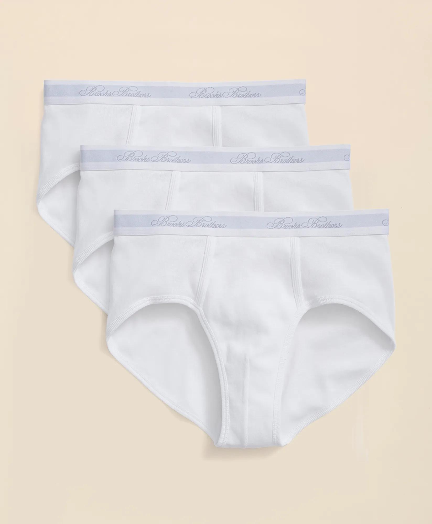 Supima&reg; Cotton Low-Rise Briefs - 3 Pack, image 1