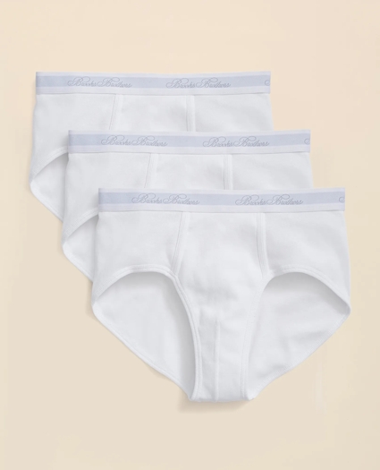 Supima&reg; Cotton Low-Rise Briefs - 3 Pack, image 1