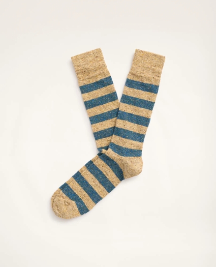 Rugby Stripe Crew Socks