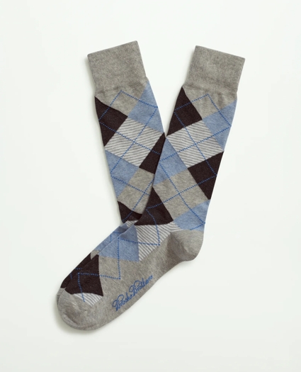 Argyle Crew Socks
