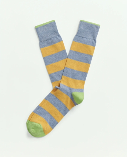 Rugby Stripe Crew Socks