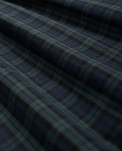 Cotton Poplin Black Watch Tartan Boxers, image 2