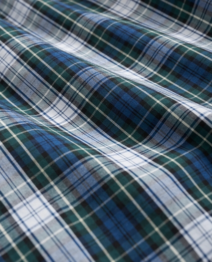 Cotton Poplin Tartan Boxers, image 2