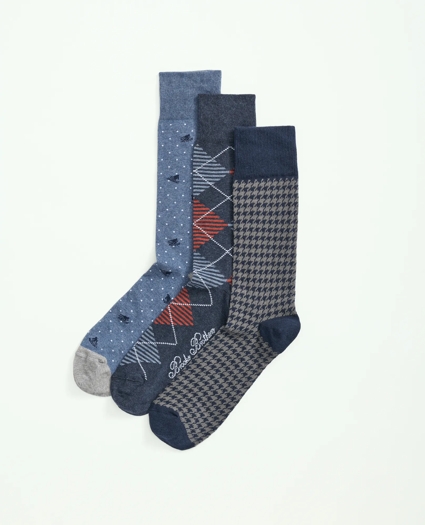 Stretch Cotton Holiday Novelty 3-Pack Gift Box, image 1