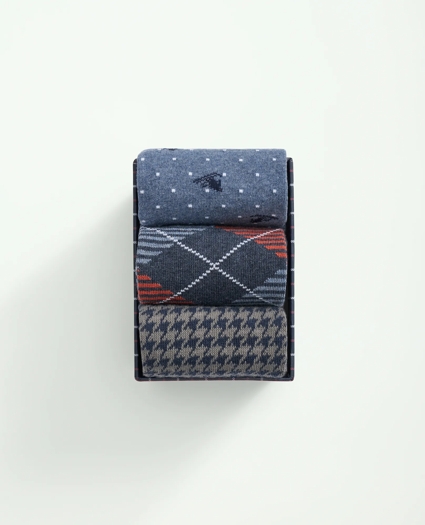 Stretch Cotton Holiday Novelty 3-Pack Gift Box, image 2