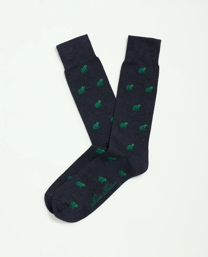 Cotton Blend Frog Socks