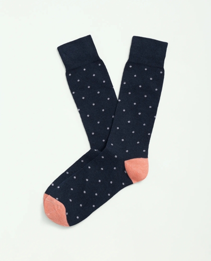 Cotton Blend Dot Socks