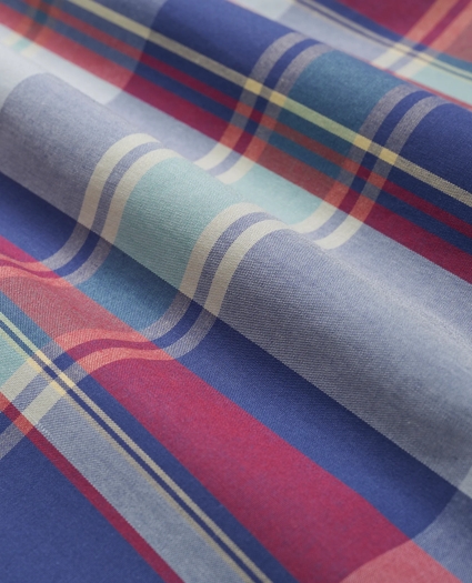 Cotton Broadcloth Madras Boxers, image 2