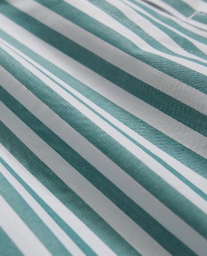 Cotton Broadcloth Butcher-Stripe Boxers, image 2