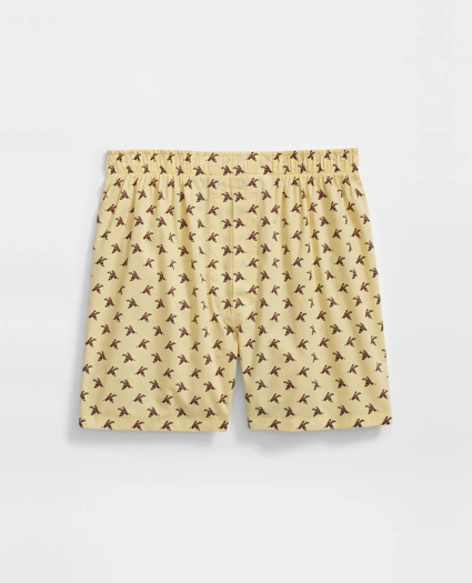 Cotton Broadcloth Duck-Pattern Boxers, image 1