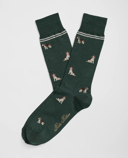 Cotton Blend Beagle Socks