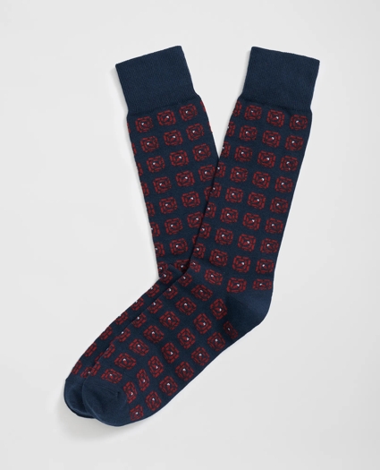 Men's Lunar New Year Cotton-Blend Snake Motif Socks